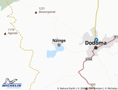 Mappa MICHELIN Nzinge - ViaMichelin