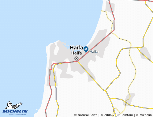 Mappa MICHELIN Haifa - ViaMichelin