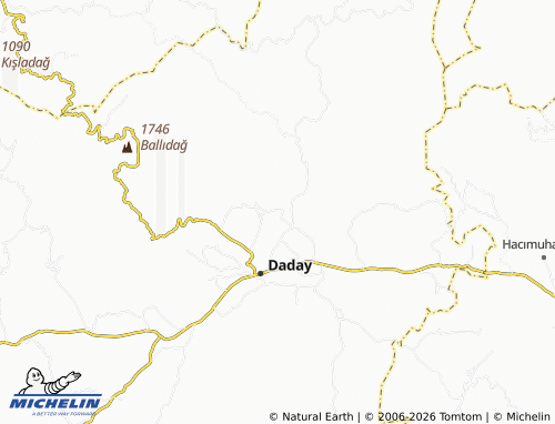 MICHELIN Bağışlar map - ViaMichelin