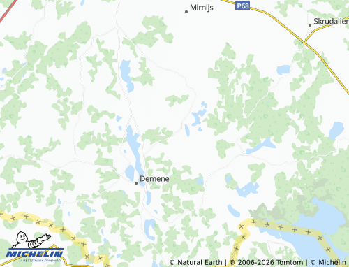 Mapa MICHELIN Jāņuciems - ViaMichelin