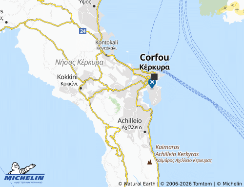 MICHELIN Kompitsi map - ViaMichelin