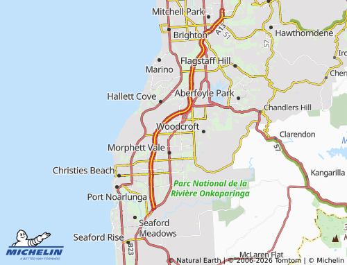 MICHELIN-Landkarte Reynella - ViaMichelin