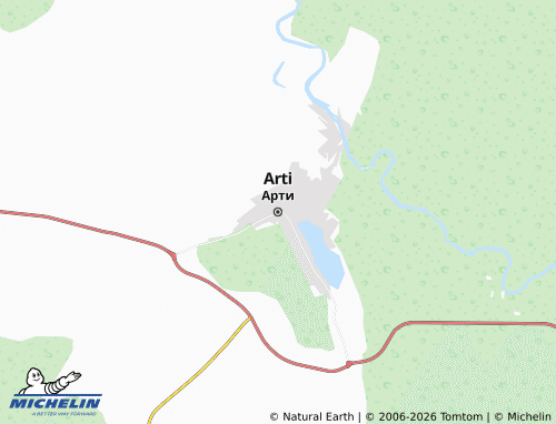 MICHELIN-Landkarte Arti - ViaMichelin