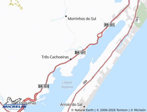 Mapa MICHELIN Santa Rita - ViaMichelin