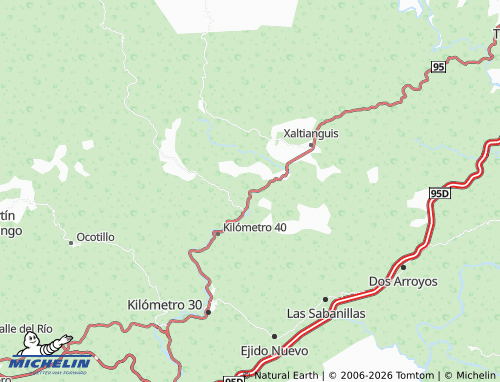 MICHELIN Kilómetro 45 map - ViaMichelin