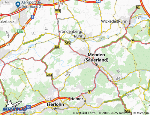 Mapa MICHELIN Riekenbrauck - ViaMichelin