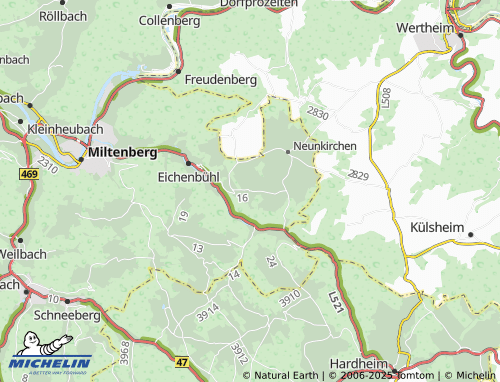 MICHELIN-Landkarte Umpfenbach - ViaMichelin