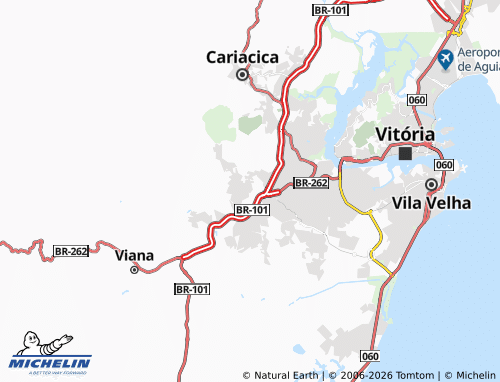 Mapa MICHELIN Operário - ViaMichelin