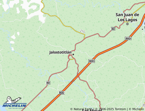 MICHELIN Del Rosario map - ViaMichelin