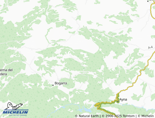 MICHELIN-Landkarte Cañadas de Haches de Abajo - ViaMichelin