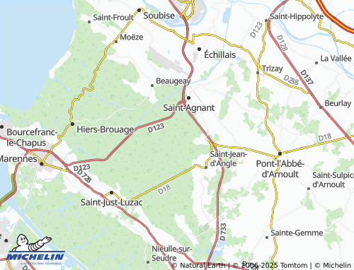 MICHELIN-Landkarte Malaigre - ViaMichelin