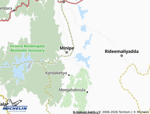 Mappa MICHELIN Hevandana - ViaMichelin