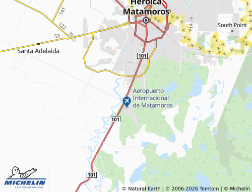 Mappa MICHELIN Luz del Pedregal - ViaMichelin
