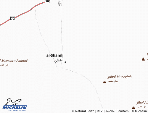 MICHELIN-Landkarte al-Nahdah - ViaMichelin