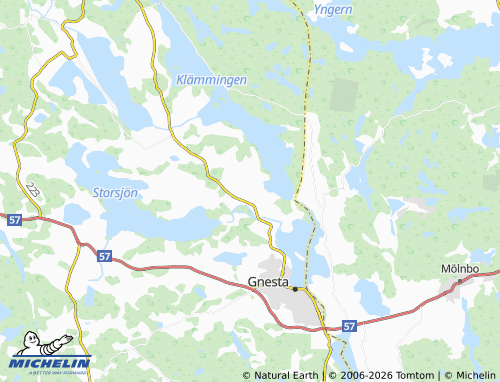 MICHELIN Norrtuna map - ViaMichelin