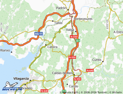 MICHELIN Coaxe map - ViaMichelin