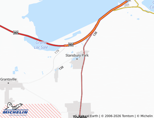 Mapa MICHELIN Stansbury Park - ViaMichelin