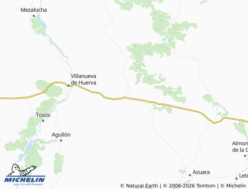 MICHELIN Fuendetodos map - ViaMichelin