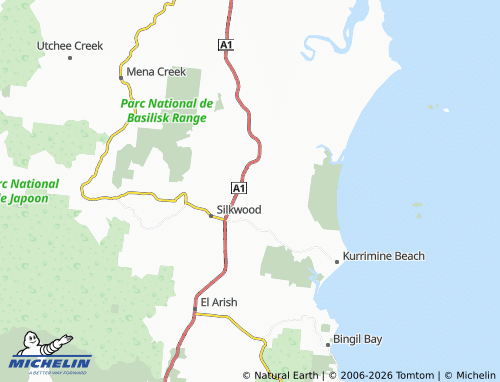 Mappa MICHELIN McCutcheon - ViaMichelin