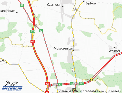 Carte MICHELIN Gajkowice - ViaMichelin