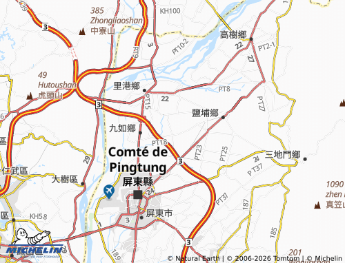 Mappa MICHELIN luo yang - ViaMichelin