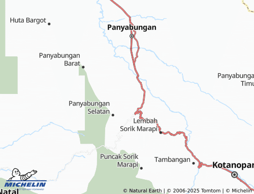 MICHELIN Roburan Lombang map - ViaMichelin