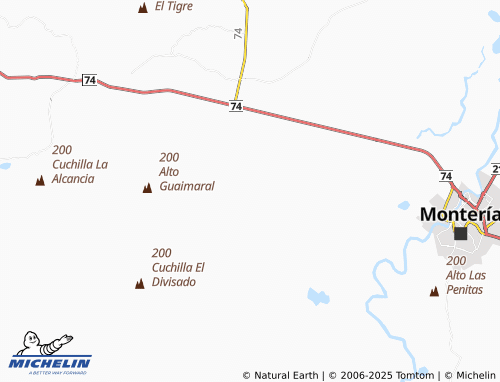 MICHELIN La Mora map - ViaMichelin