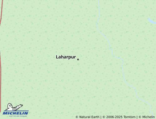 MICHELIN Laharpur map - ViaMichelin