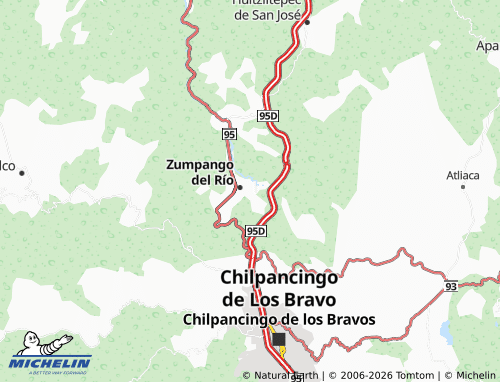 Mappa MICHELIN Rubén Figueroa - ViaMichelin