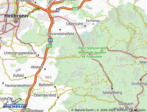 Mapa MICHELIN Vorhof - ViaMichelin