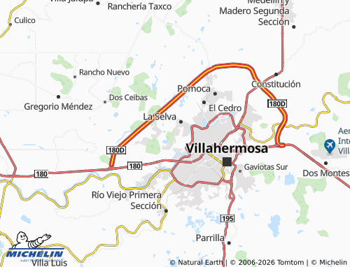 Kaart MICHELIN Brisas del Carrizal - ViaMichelin