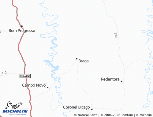 Mapa MICHELIN Braga - ViaMichelin