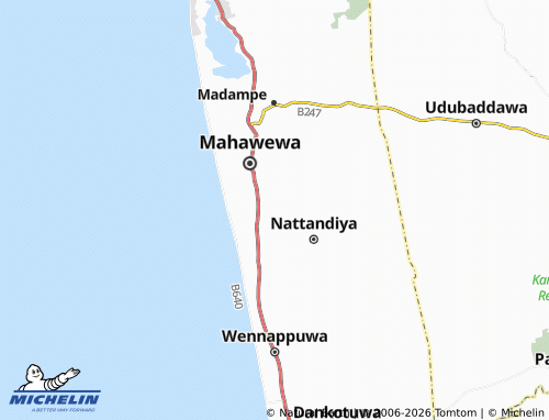 Mappa MICHELIN Ihala Hattiniya - ViaMichelin