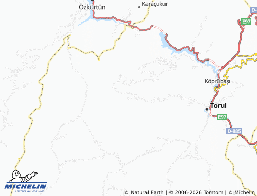 MICHELIN-Landkarte Herek - ViaMichelin