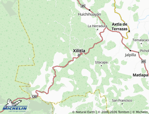 Mapa MICHELIN Lomas del Pedregal - ViaMichelin