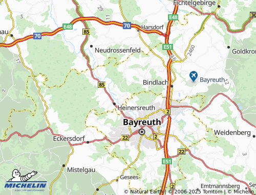 Mappa MICHELIN Cottenbach - ViaMichelin