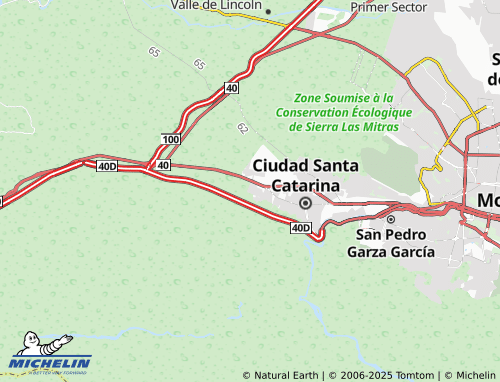 MICHELIN-Landkarte Torres de Santa Catarina - ViaMichelin