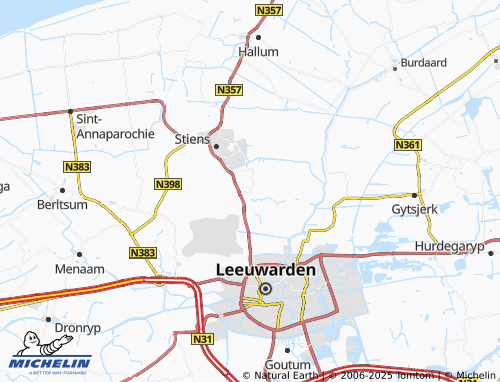 MICHELIN Koarnjum map - ViaMichelin
