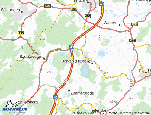 Mapa MICHELIN Arnsbach - ViaMichelin