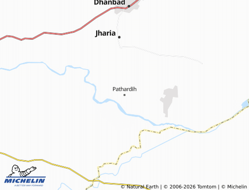 MICHELIN Pathardih map - ViaMichelin