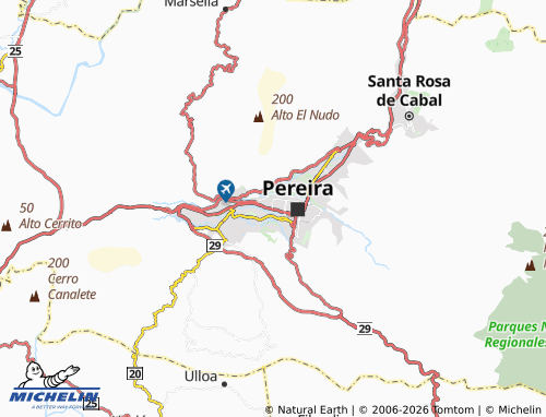 Mapa MICHELIN Las Garzas - ViaMichelin