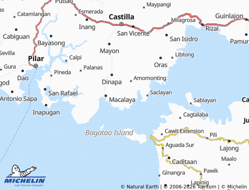 MICHELIN Quirapi map - ViaMichelin