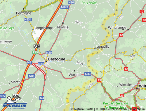 MICHELIN Mageret map - ViaMichelin