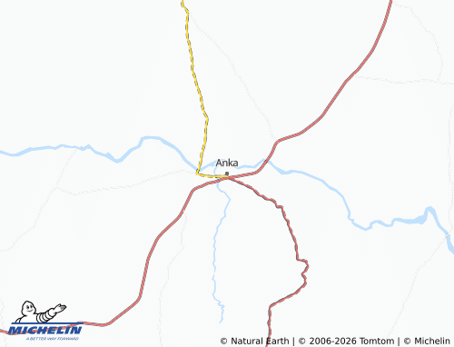 MICHELIN Anka map - ViaMichelin