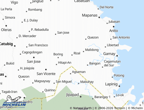 MICHELIN Rizal map - ViaMichelin