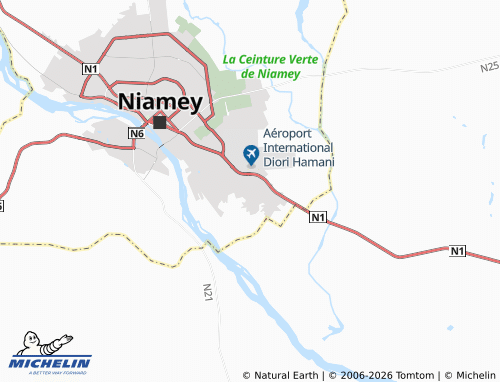 MICHELIN-Landkarte Aviation Extension - ViaMichelin