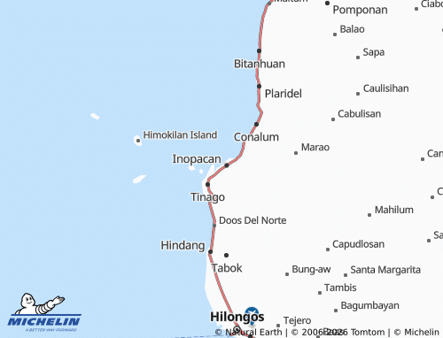 MICHELIN Poblacion map - ViaMichelin