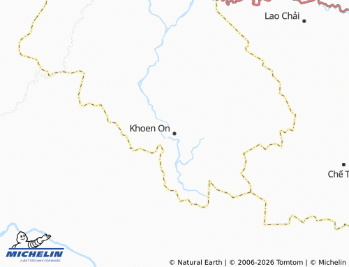 Mapa MICHELIN Khoen On - ViaMichelin