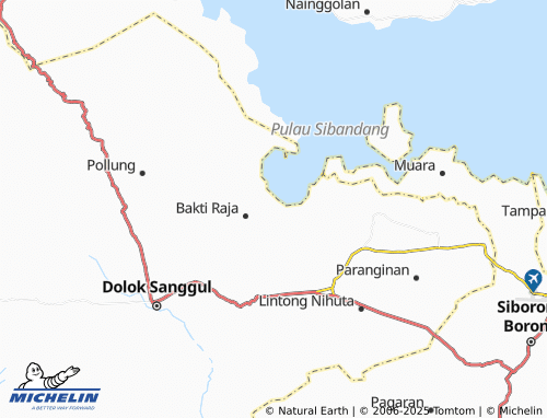 MICHELIN Sinambela map - ViaMichelin