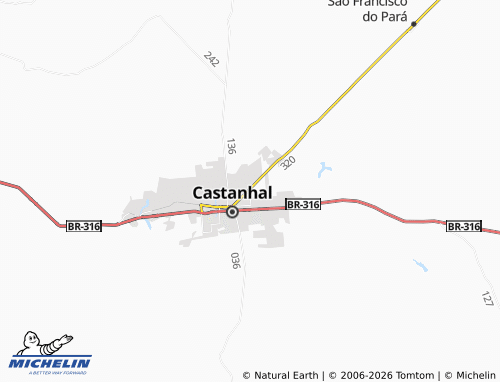 Carte MICHELIN Bairro Salgadinho - ViaMichelin